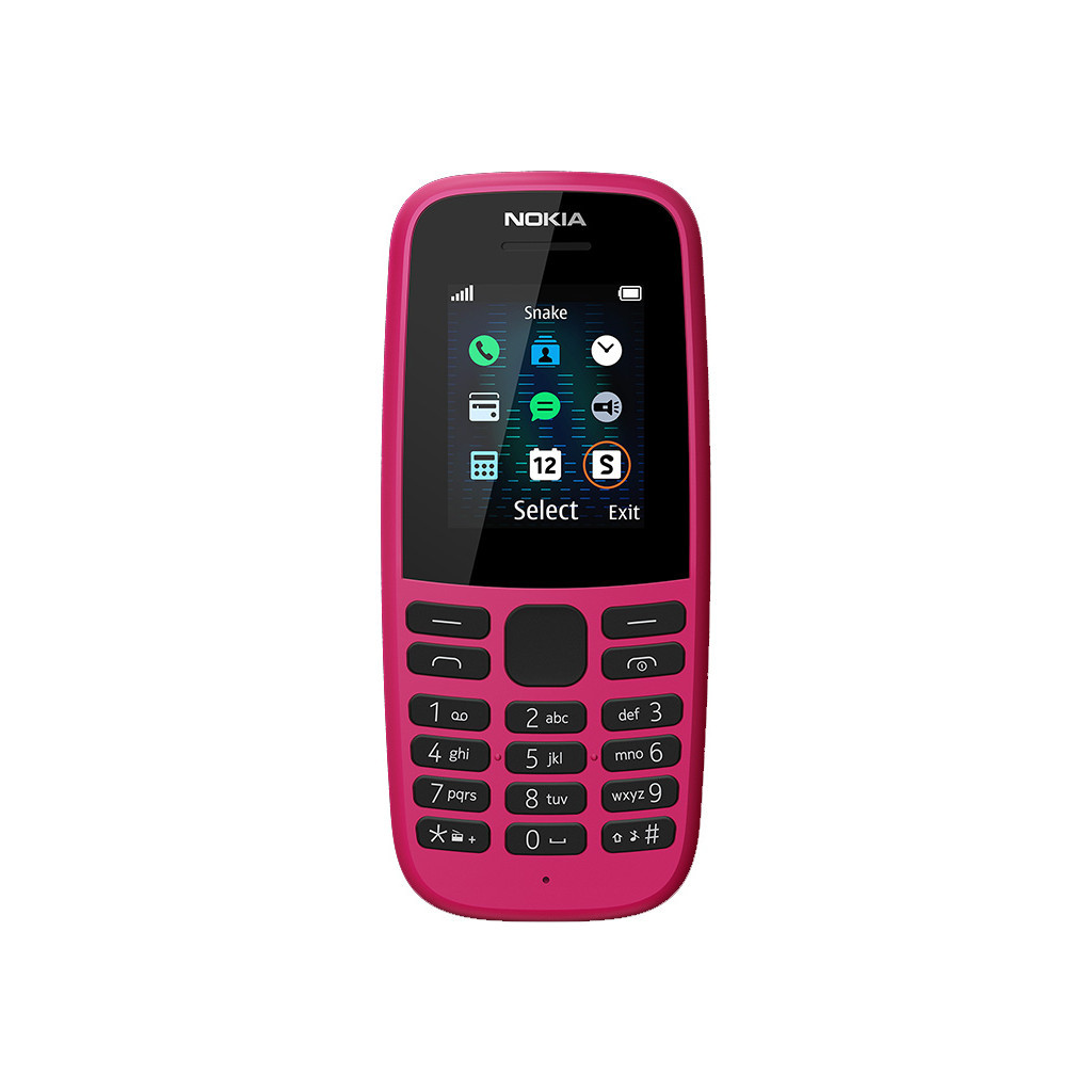 Мобільний телефон Nokia 105 DS 2019 Pink (16KIGP01A01) - зображення 1