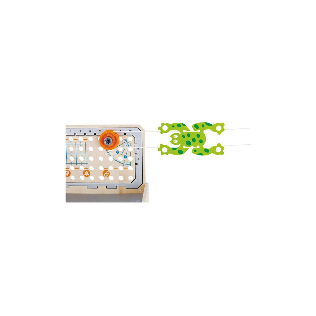 Конструктор Hape Junior Inventor Науковий верстак настільний 58 деталей (E3028) - зображення 5