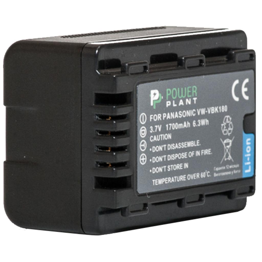 Акумулятор до фото/відео PowerPlant Panasonic VW-VBK180 (DV00DV1291) - зображення 1