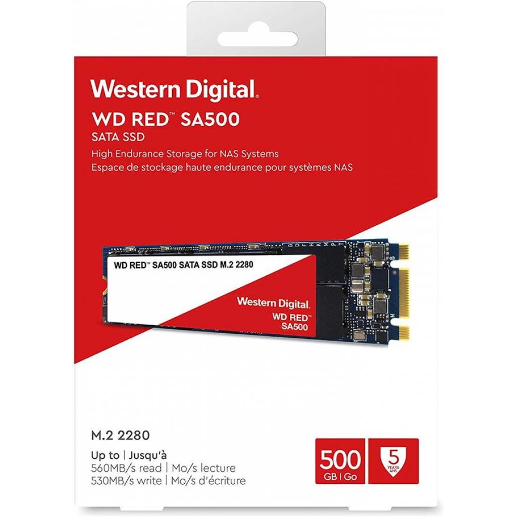 Накопичувач SSD M.2 2280 500GB WD (WDS500G1R0B) - зображення 3