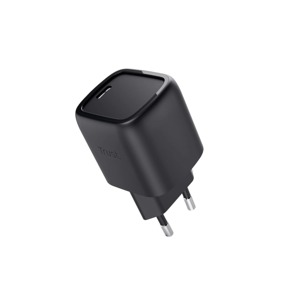 Зарядний пристрій Trust USB-C PD30W GaN black (25519_TRUST) - зображення 3