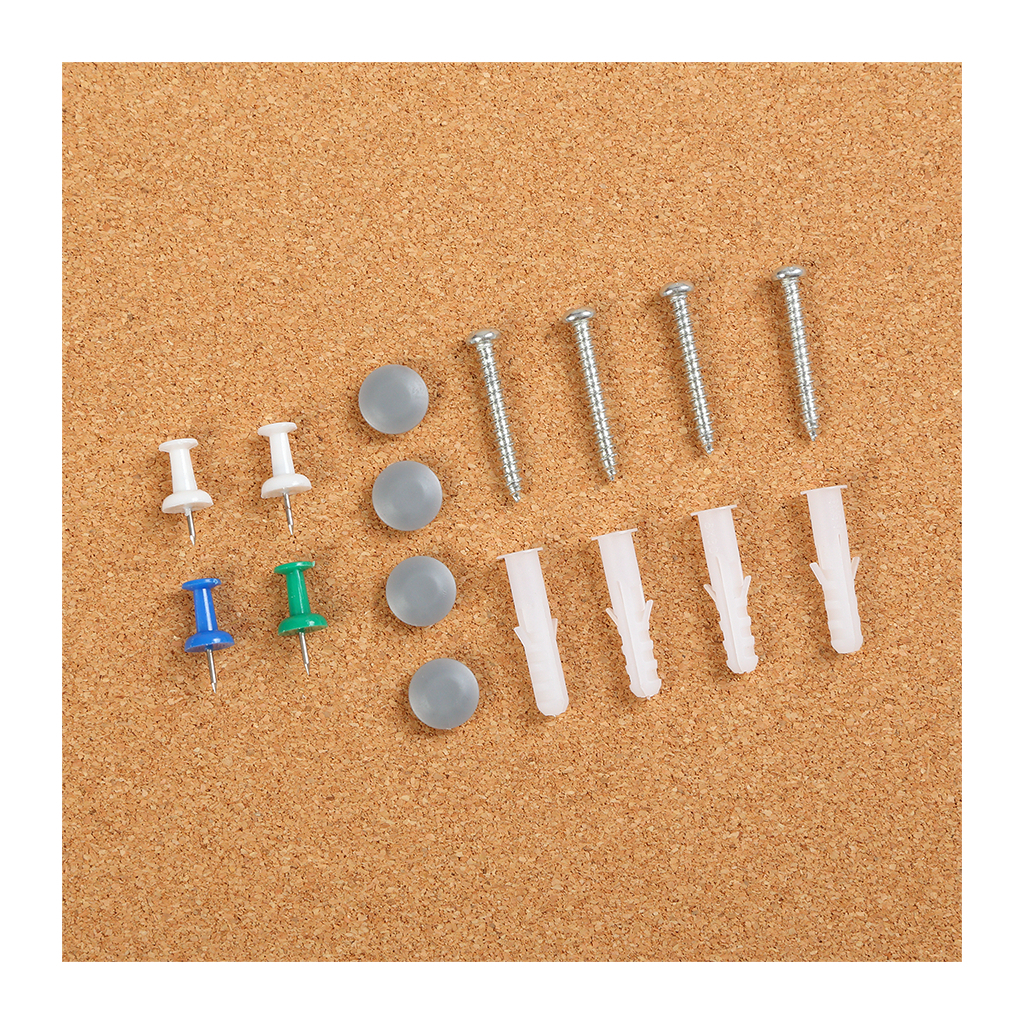 Офісна дошка Buromax коркова 100x150 см, алюмінієва рамка (BM.0051) - зображення 5