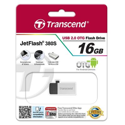USB флеш накопичувач Transcend JetFlash 380S (TS16GJF380S) - зображення 5