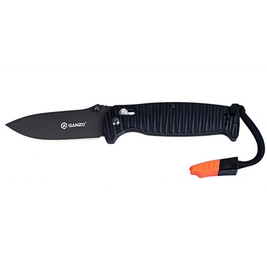 Ніж Ganzo G7413P-BK-WS чорний - зображення 1