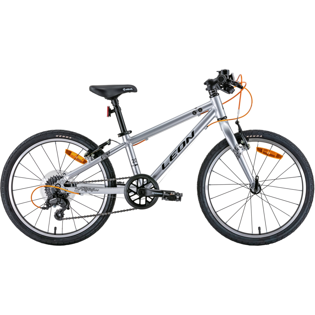 Велосипед Leon 20" GO 7 speed Vbr рама-10" 2022 Grey (OPS-LN-20-001) - зображення 1
