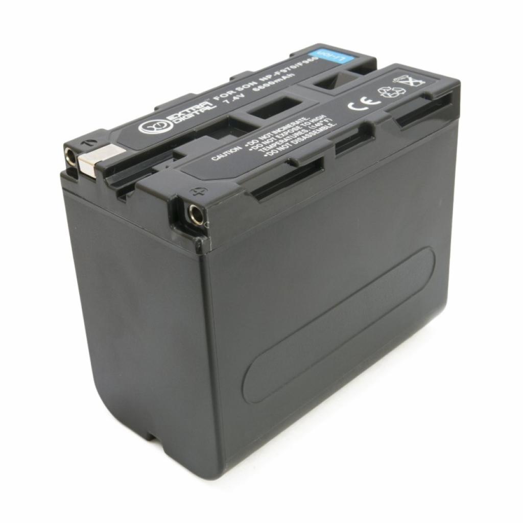 Акумулятор до фото/відео Extradigital Sony NP-F970 (BDS2652) - зображення 5