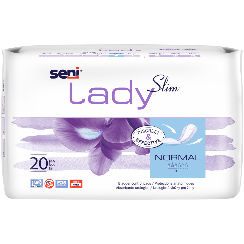 Урологічні прокладки Seni Lady Slim Normal 20 шт. (5900516699116) - зображення 1