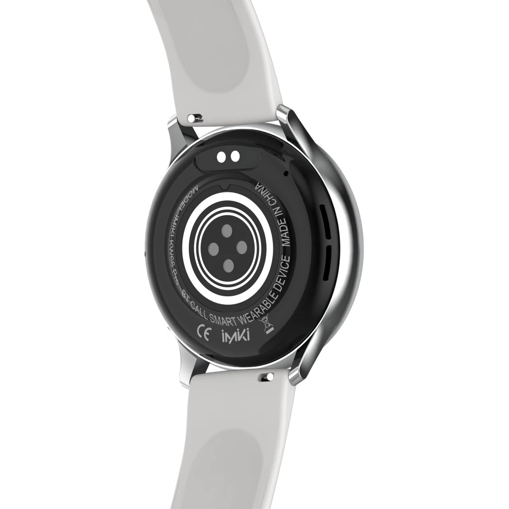Смарт-годинник iMiki KW66pro Silver Silicone Strap - зображення 6