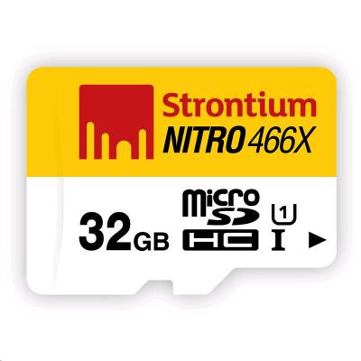 Карта пам'яті Strontium Flash 32GB microSDHC Class10 USH-I 466X (SRN32GTFU1R) - зображення 1