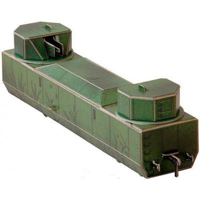 Збірна модель Умная бумага Бронепотяг (307) - зображення 5