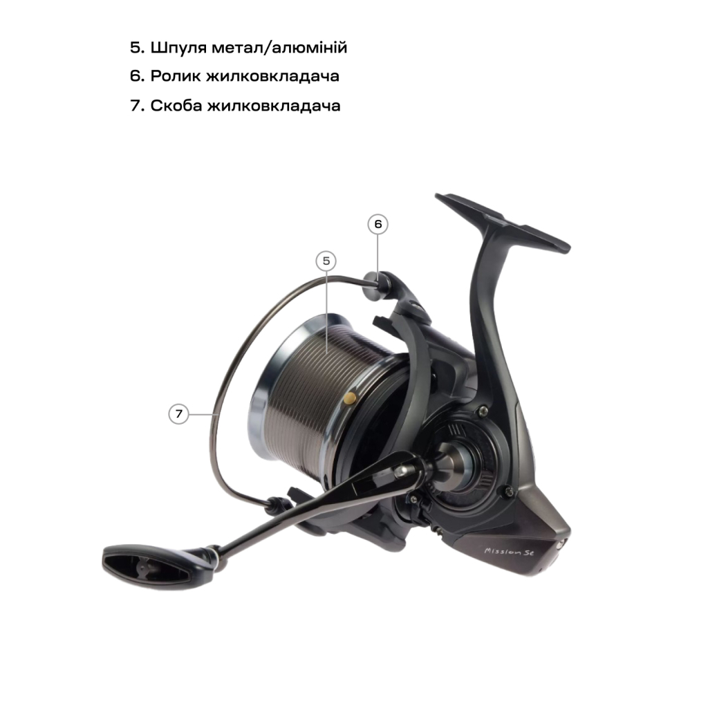 Котушка Brain Mission SE Reel 9000 12+1 BB 4.11 (1858.47.11) - изображение 6