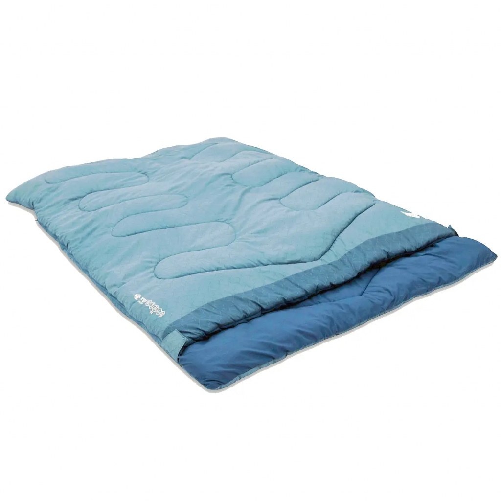 Спальний мішок Vango Era Double +5C Bluestone Grass Print Twin (929160) - зображення 1