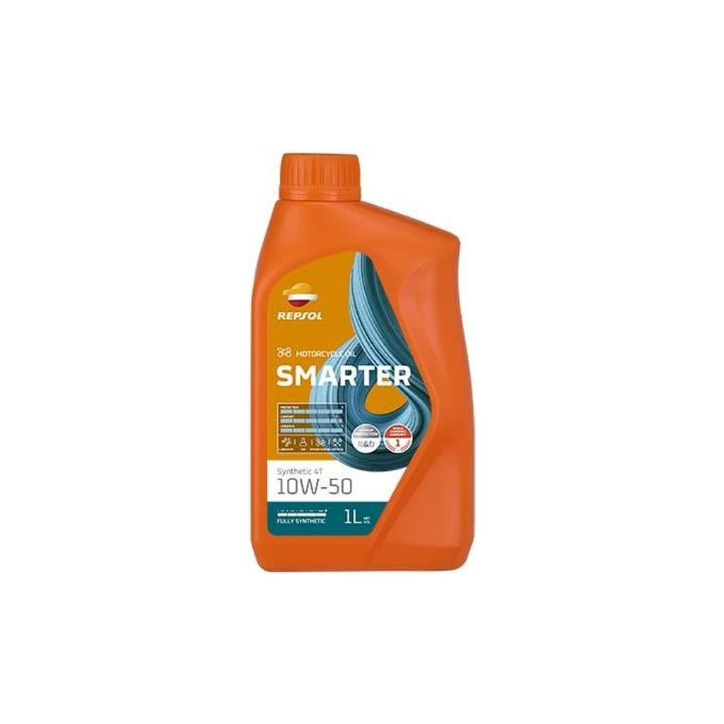 Моторна олива REPSOL SMARTER SYNTHETIC 4T 10W-50 1л (RPP2064NHC) - зображення 1