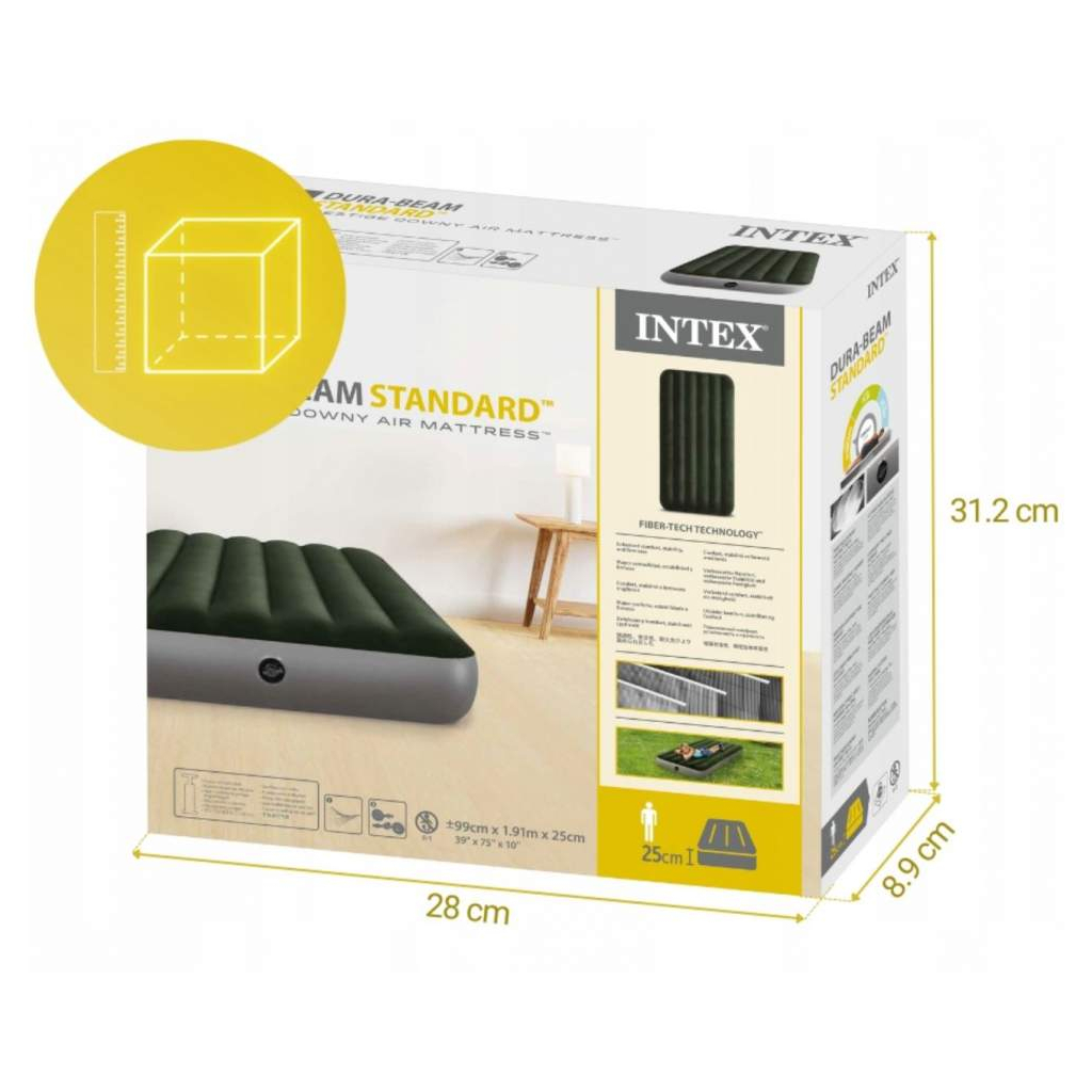 Матрац надувний Intex 64107 - зображення 8