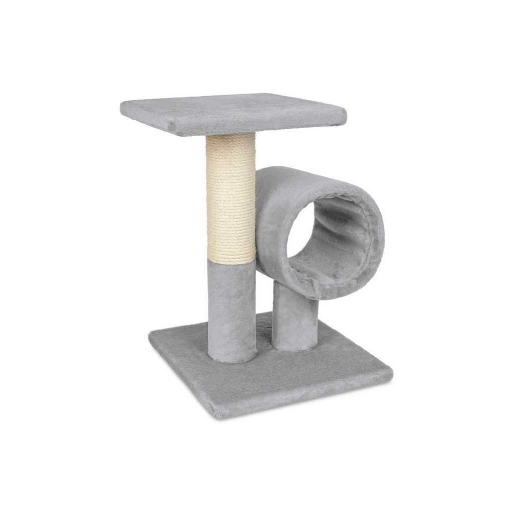 Дряпка (кігтеточка) для котів Природа Марсель (сіра) (4823082420681) - зображення 1