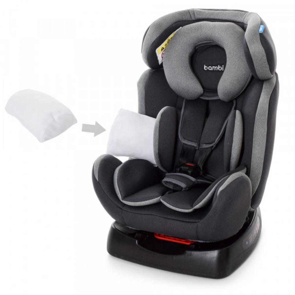 Автокрісло Bambi M 3678 0-1-2 (до 25 кг) silver grey - зображення 4