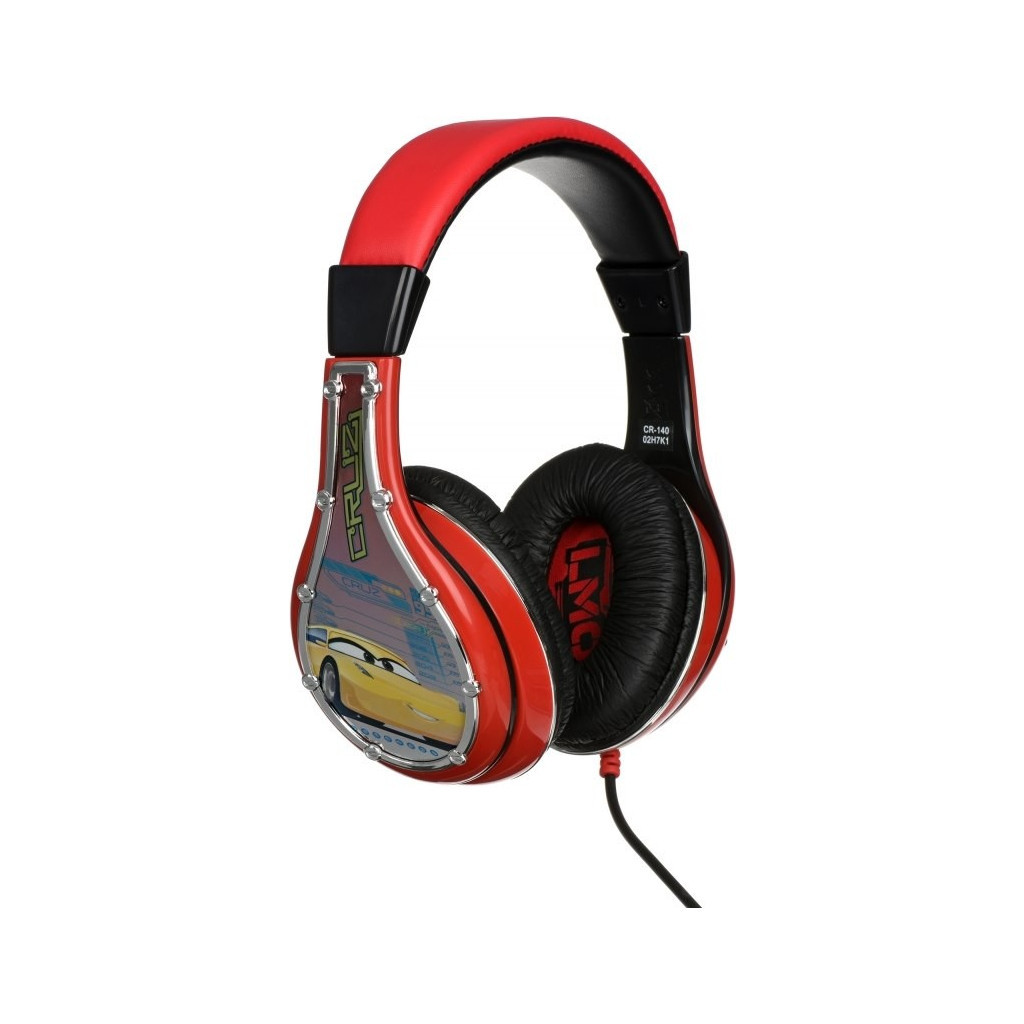 Навушники Ekids Disney Cars McQueen Kid-friendly volume (CR-140.UFXV7) - зображення 2