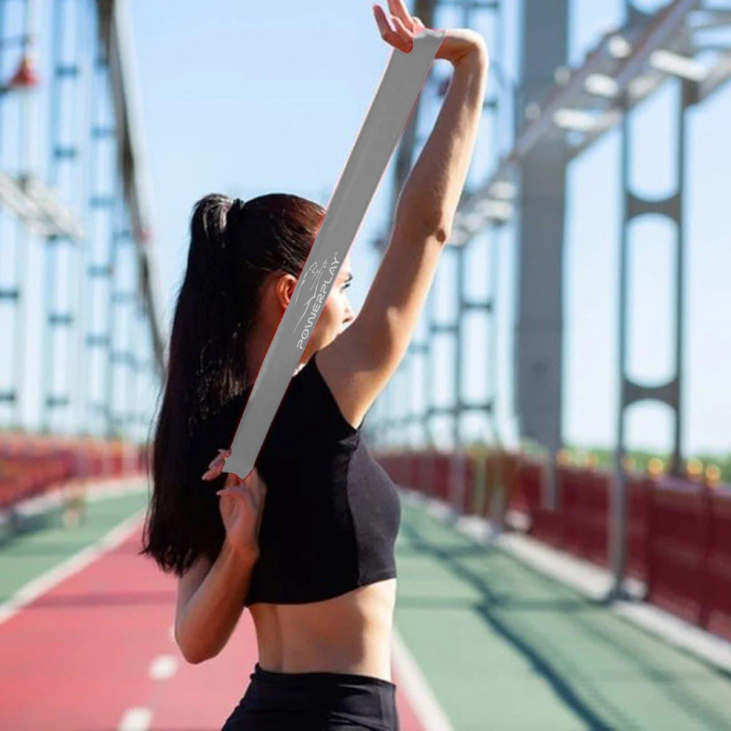 Еспандер PowerPlay 4140 Level 3 Сіра (PP_4140_Grey) - зображення 9