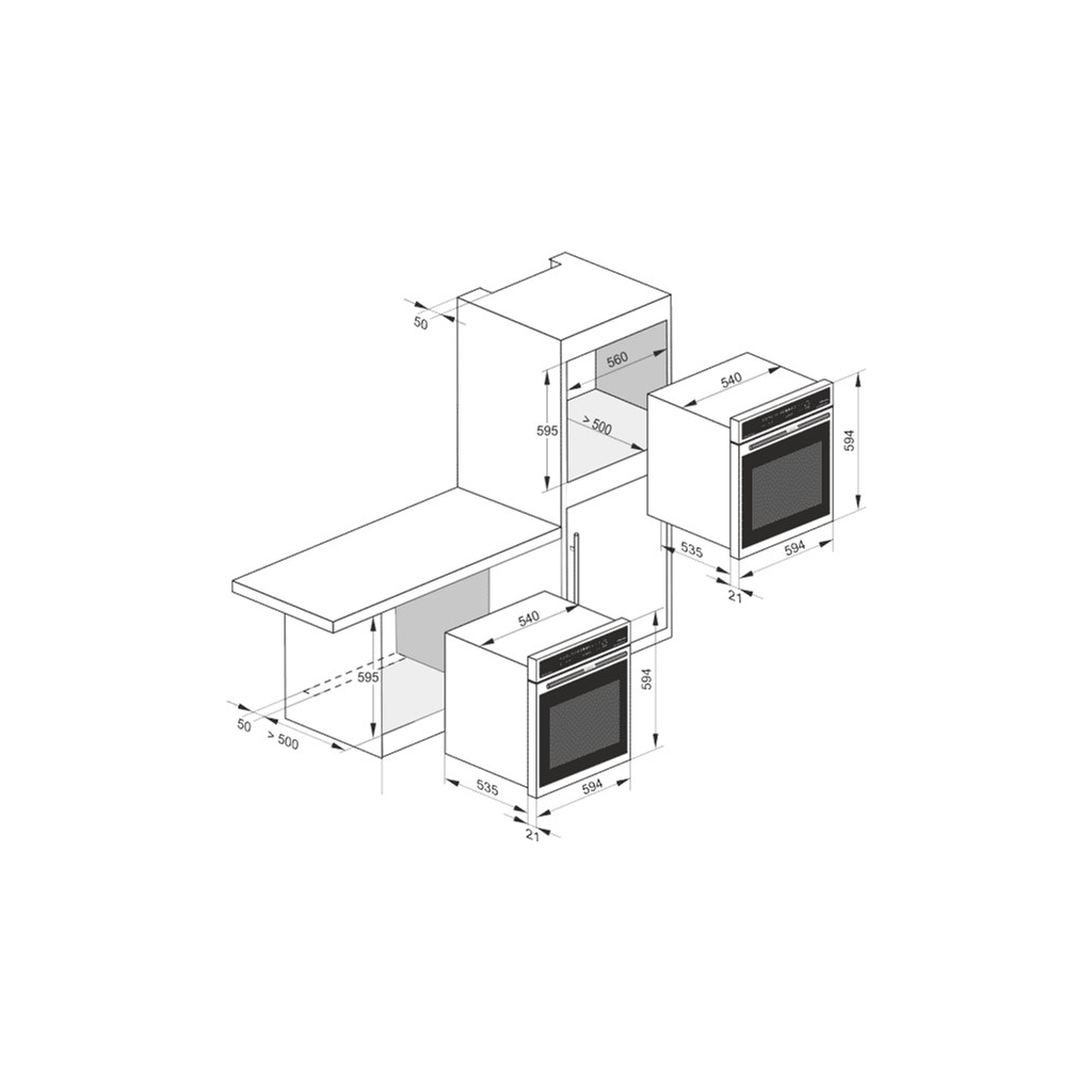 Духова шафа Kaiser EH6424GRBEECO - зображення 5