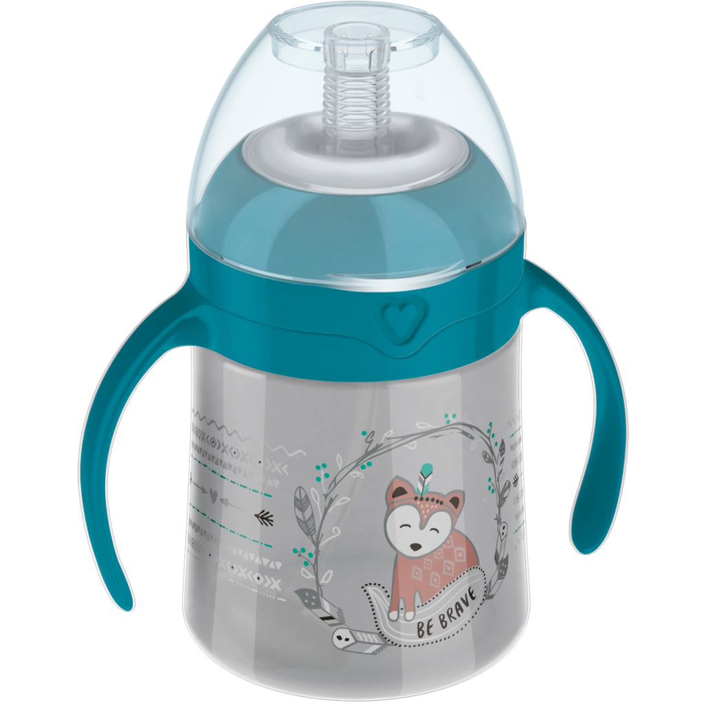 Поїльник-непроливайка Lovi Indian Summer з трубочкою та обтяжувачем 150 мл (35/362) - зображення 2