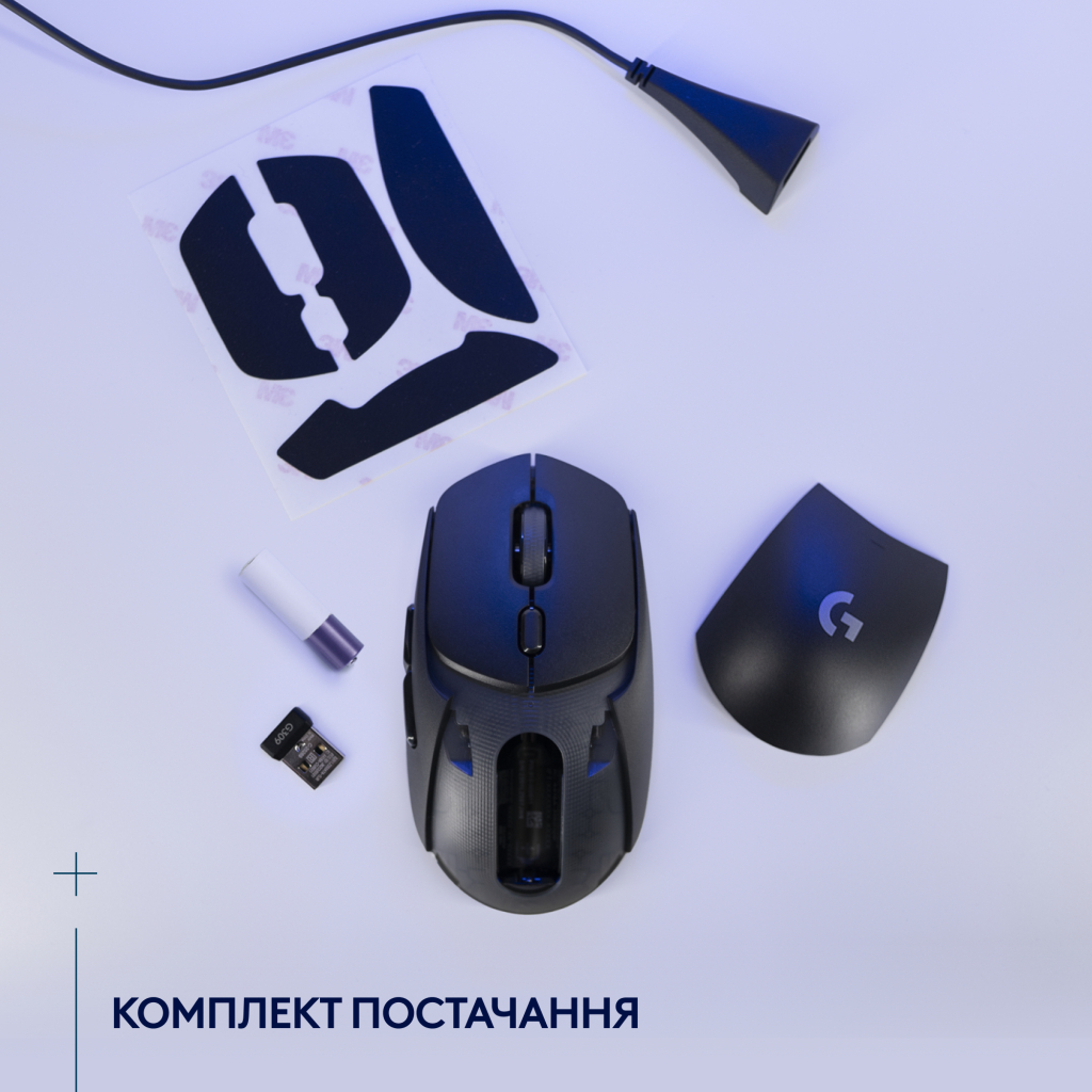 Мишка Logitech G309 Lightspeed Wireless/Bluetooth Black (910-007199) - изображение 9