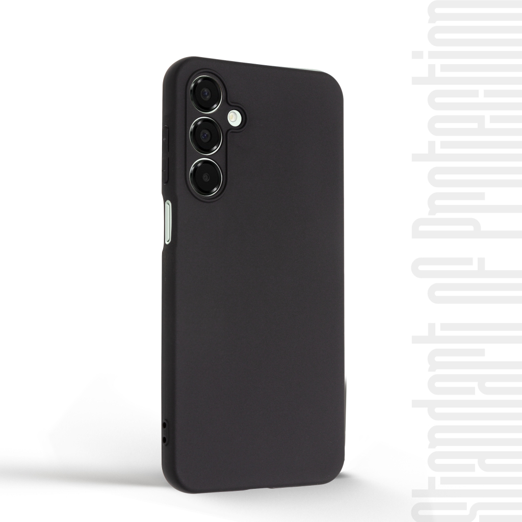 Чохол до мобільного телефона Armorstandart Matte Slim Fit Samsung A16 4G (A165) Camera cover Black (ARM80141) - зображення 2