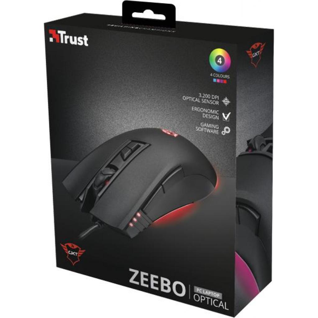 Мишка Trust GXT 121 Zeebo LED lighting (23091) - зображення 7