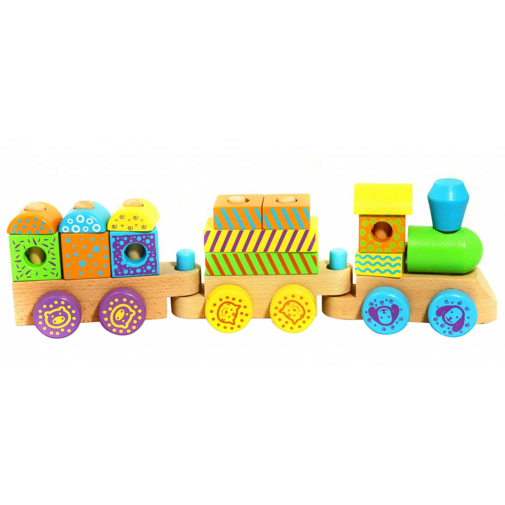 Конструктор Viga Toys Потяг (50572B) - зображення 2