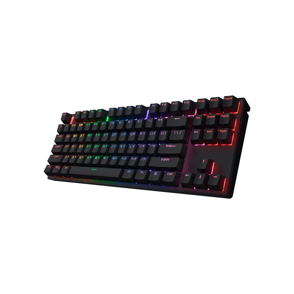 Клавіатура Hator Icefall Mecha TKL Rainbow Wireless/USB Black (HTK287UA) - зображення 3