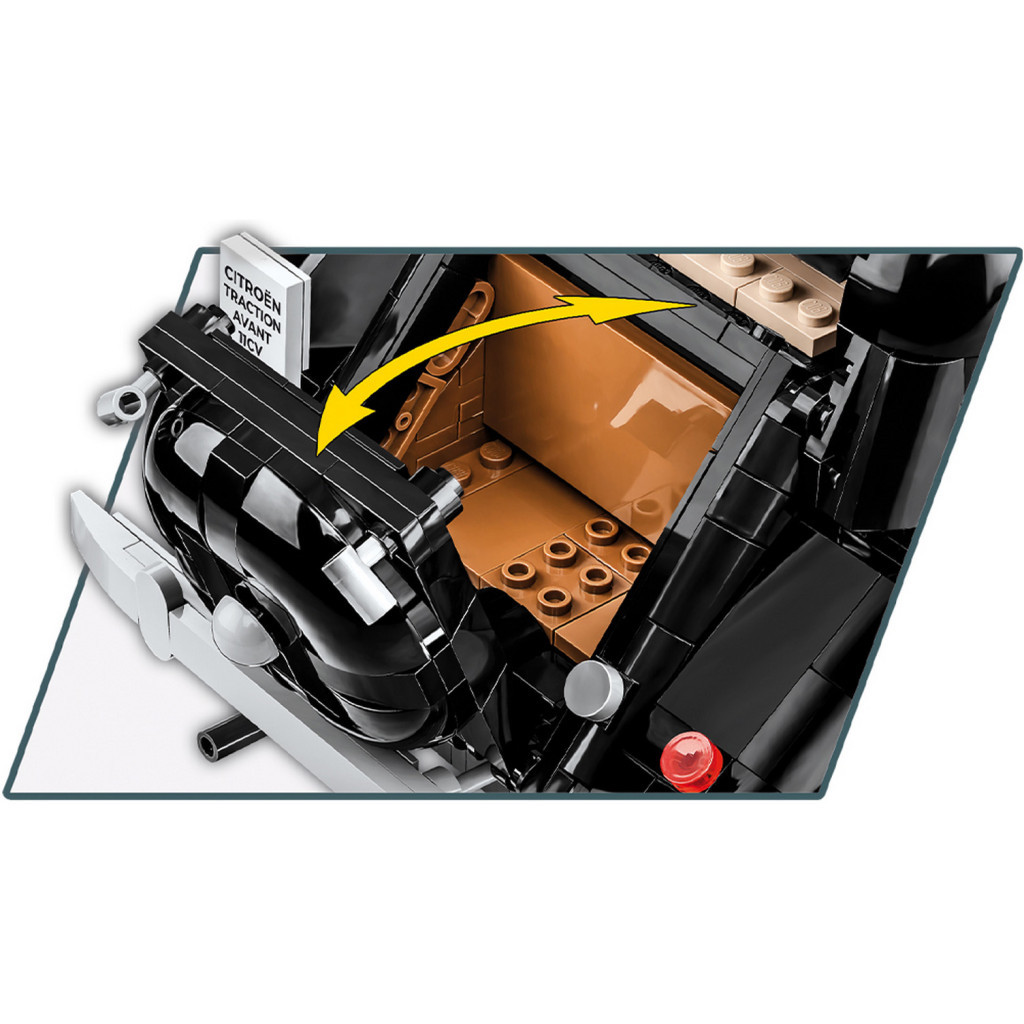 Конструктор Cobi Сітроен Тракшт Авант 11СВ 1:12, 1900 деталей (COBI-24337) - зображення 9