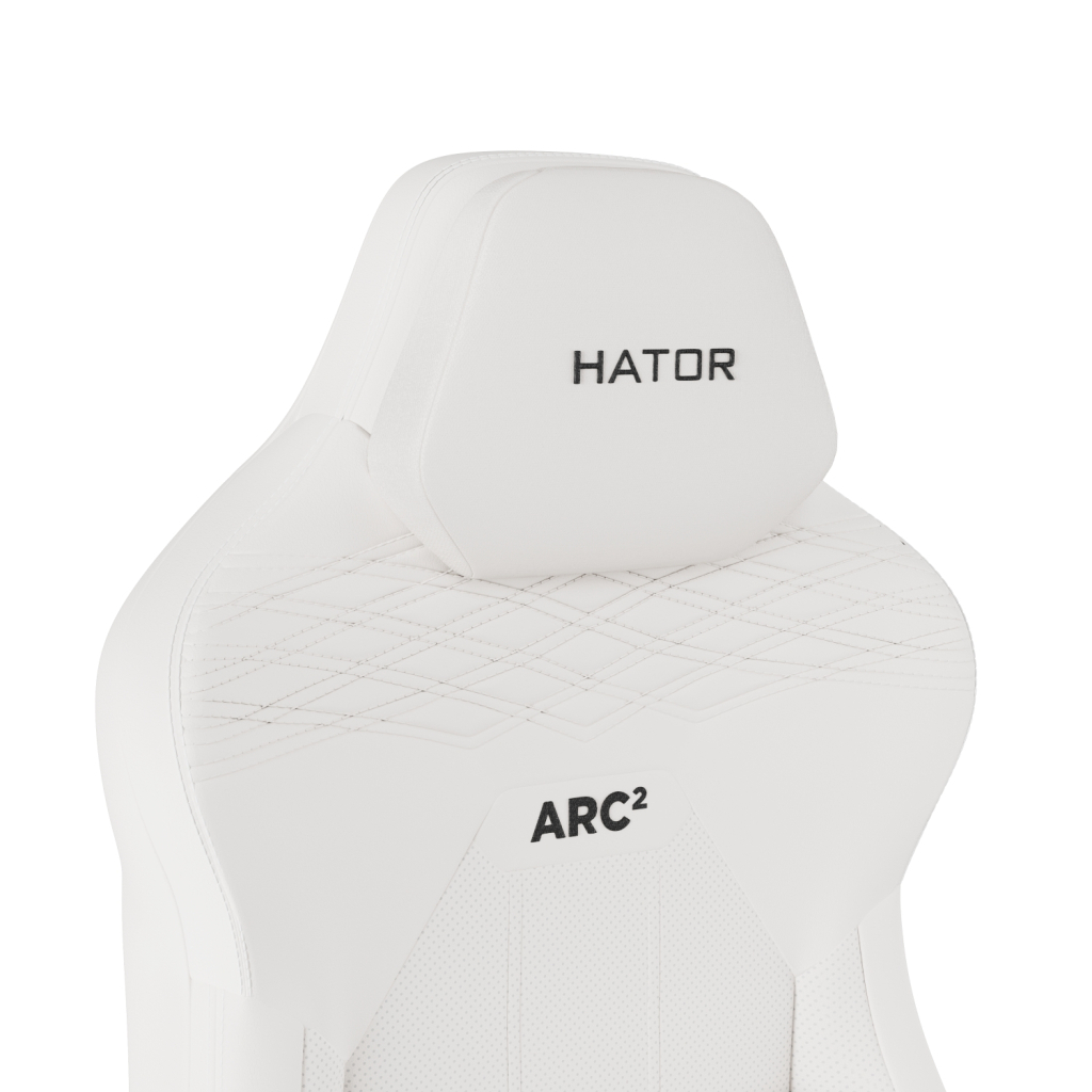 Крісло ігрове Hator Arc 2 XL White (HTC2001) - зображення 6