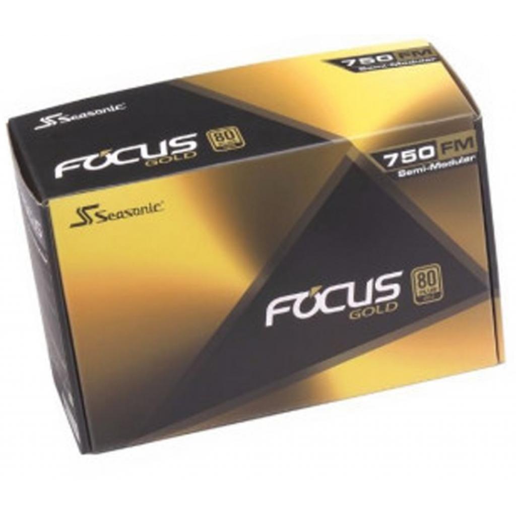 Блок живлення Seasonic 750W FOCUS GM-750 (SSR-750FM FOCUS) - зображення 5