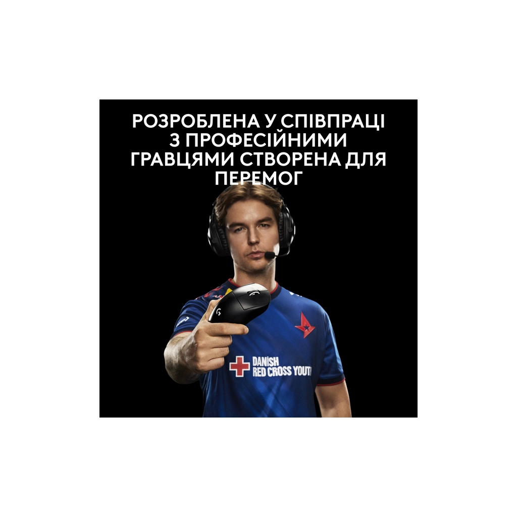 Мишка Logitech G Pro X Superlight 2 Dex Wireless Black (910-007357) - зображення 6