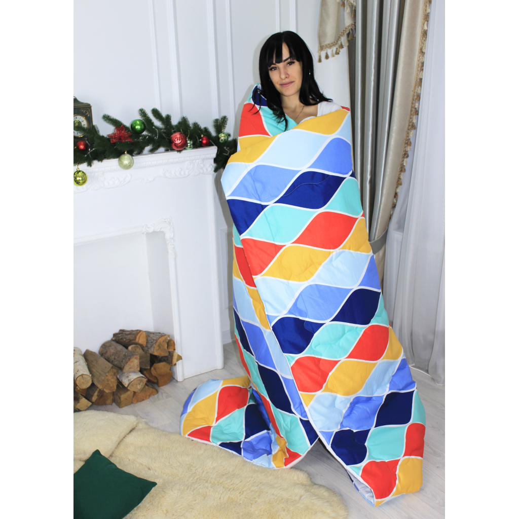 Ковдра MirSon шовкова Зима №3516 Print Line Cuneo 140х205 (2200004831930) - зображення 7