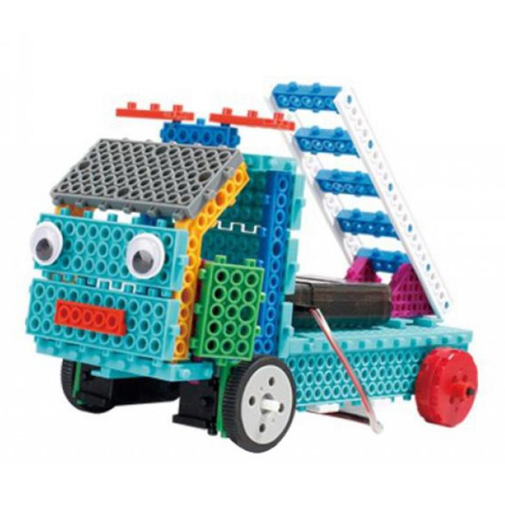 Конструктор HiQ STEM з пультом R722 4-в-1 (паровозик, машинка, лижник, робот (LYH-R722) - зображення 3