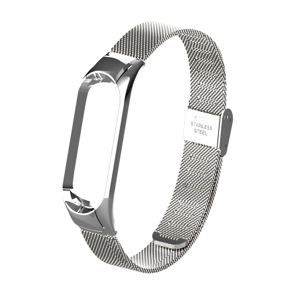 Ремінець до фітнес браслета BeCover Metal для Xiaomi Mi Smart Band 5 Silver (705147) - зображення 1