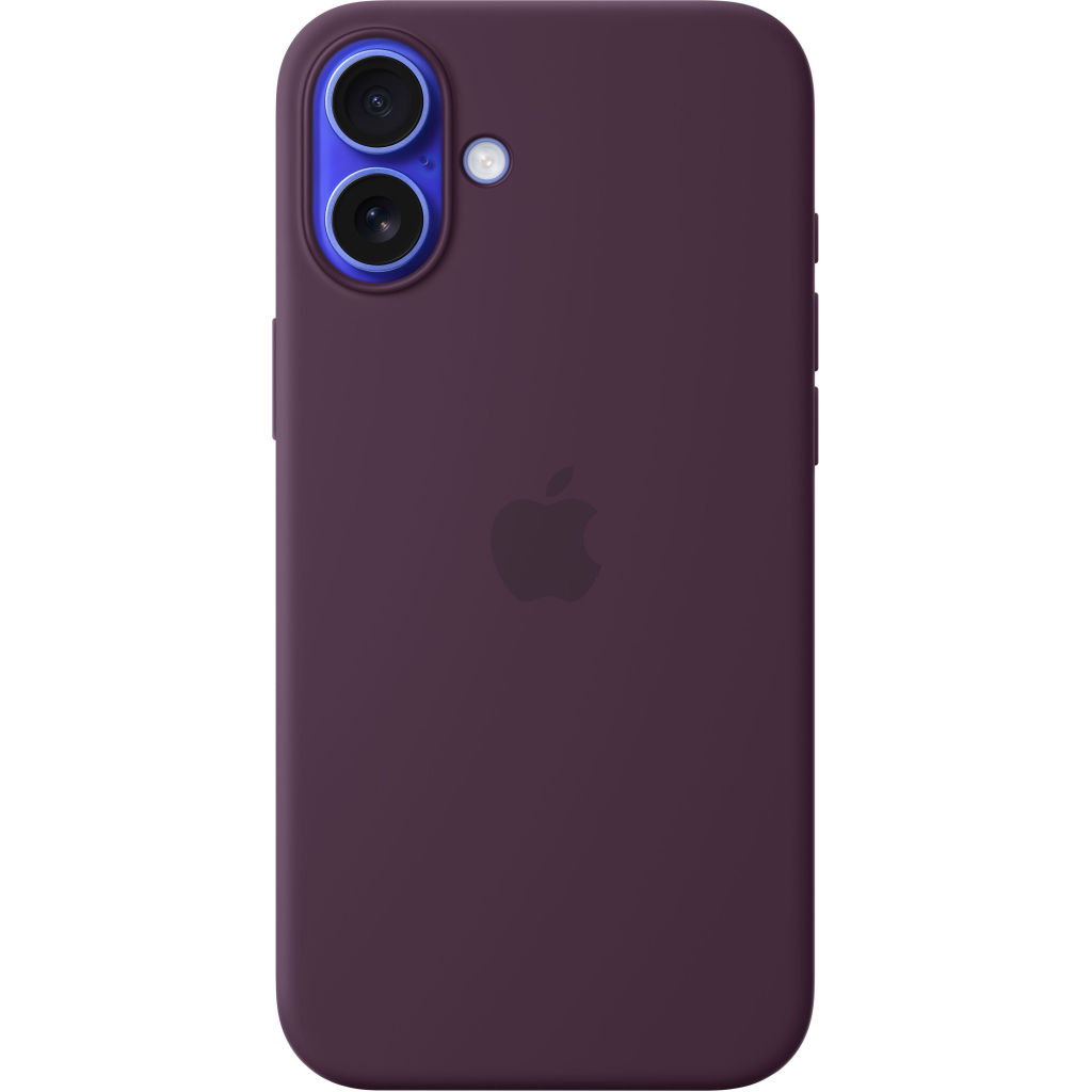 Чохол до мобільного телефона Apple iPhone 16 Plus Silicone Case with MagSafe - Plum (MYYD3ZM/A) - зображення 1