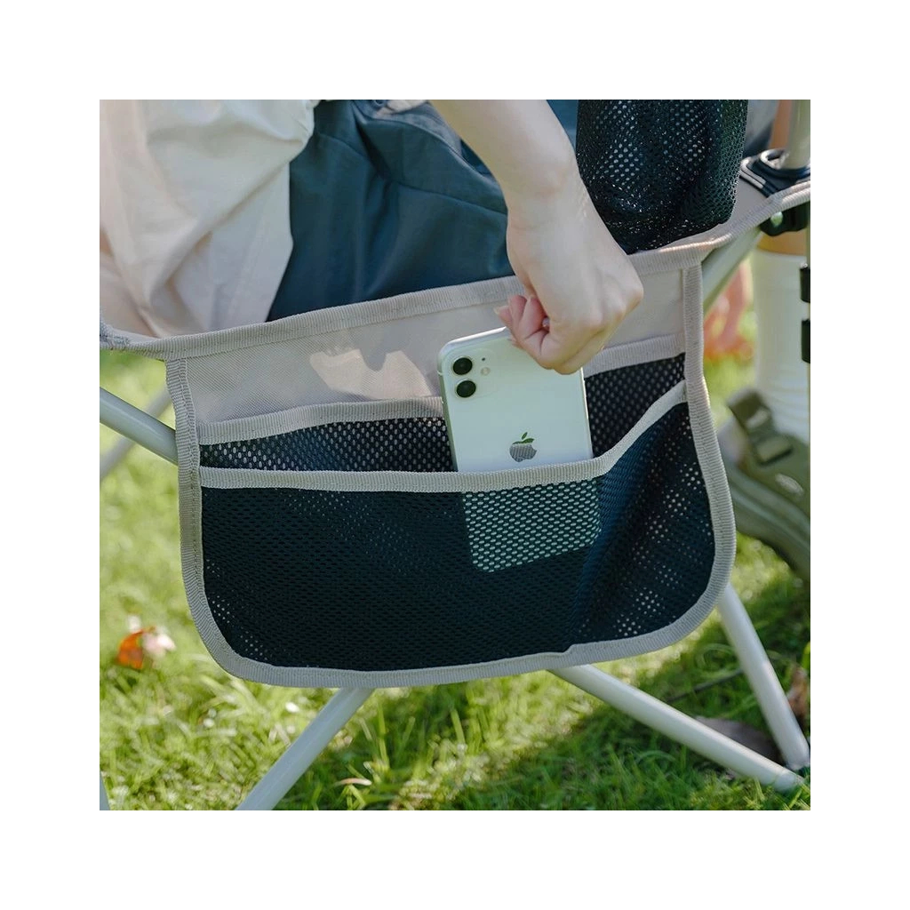 Крісло складане Naturehike CNK2350JJ011, бежеве (6976023928659) - зображення 7