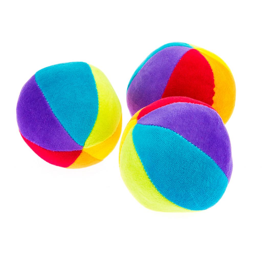 М'яка іграшка Goki Кулька з брязкальцем 6шт. (65042) - зображення 2