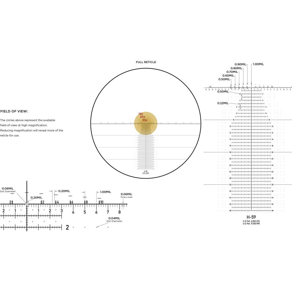 Оптичний приціл Leupold Mark 5HD 7-35x56 (35mm) M5C3 FFP H59 (174545) - зображення 6