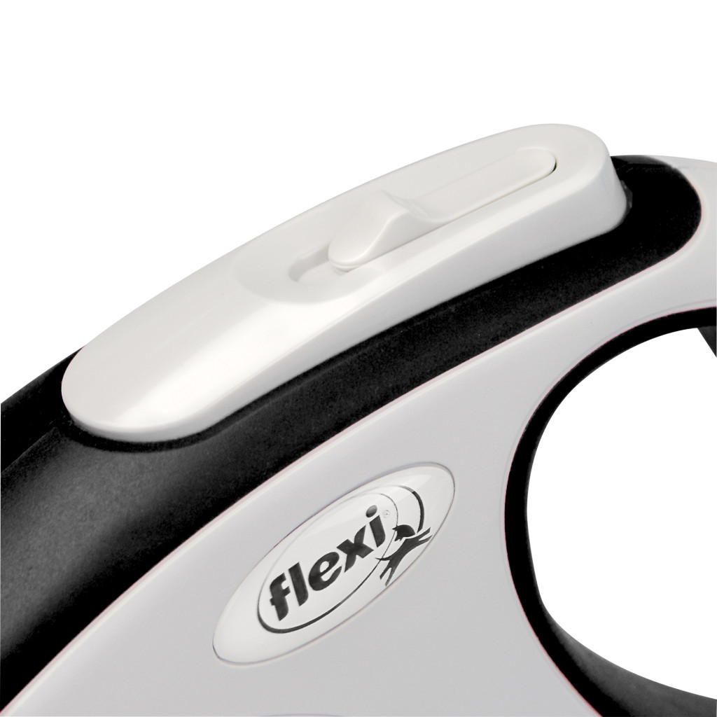 Повідець для собак Flexi New Comfort S стрічка 5 м (чорний) (4000498043547) - зображення 3