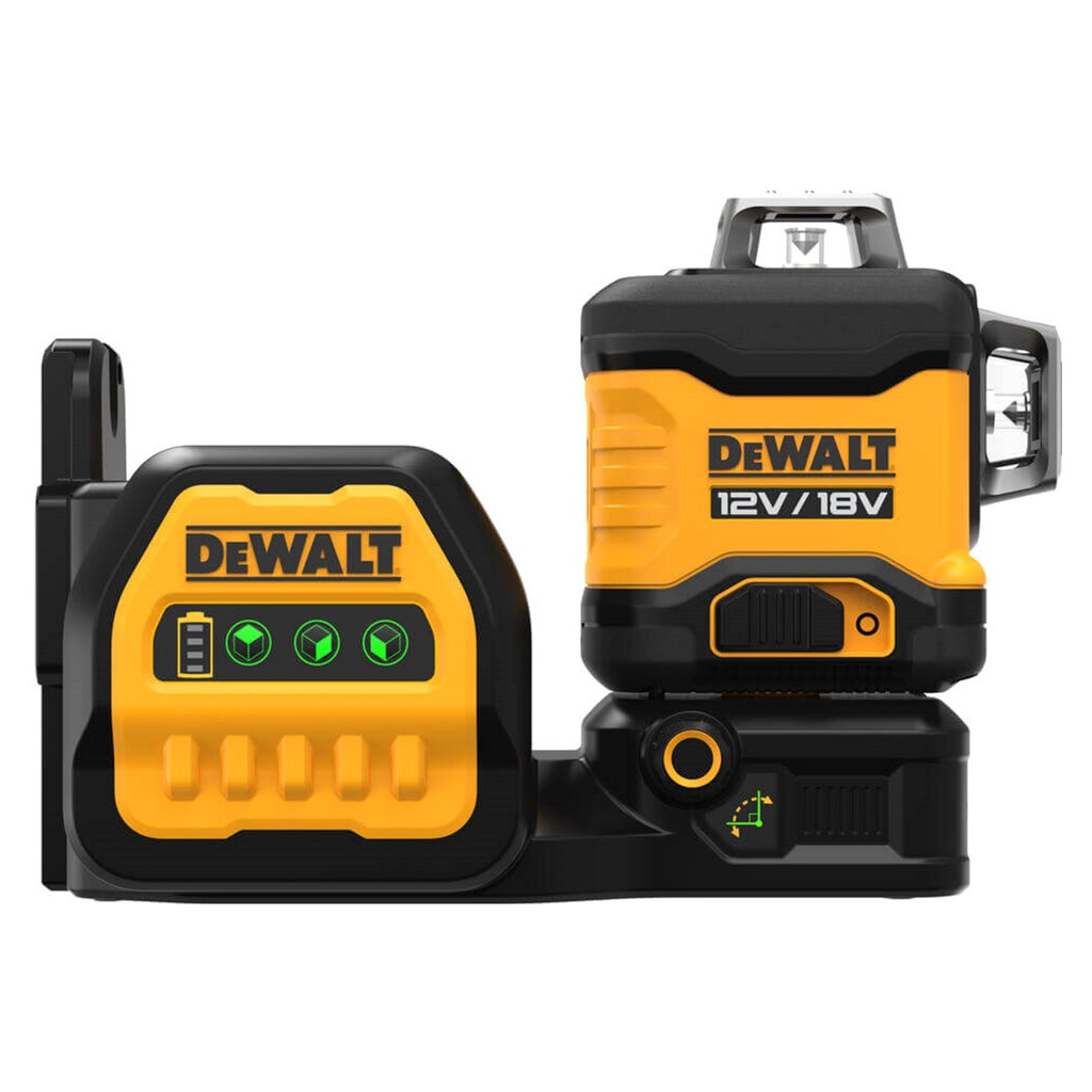 Лазерний нівелір DeWALT лінійний 10.8/12/18В XR Li-Ion, зелений промінь, 1x2Ah 18V, TSTAK (DCE089D1G18) - зображення 5
