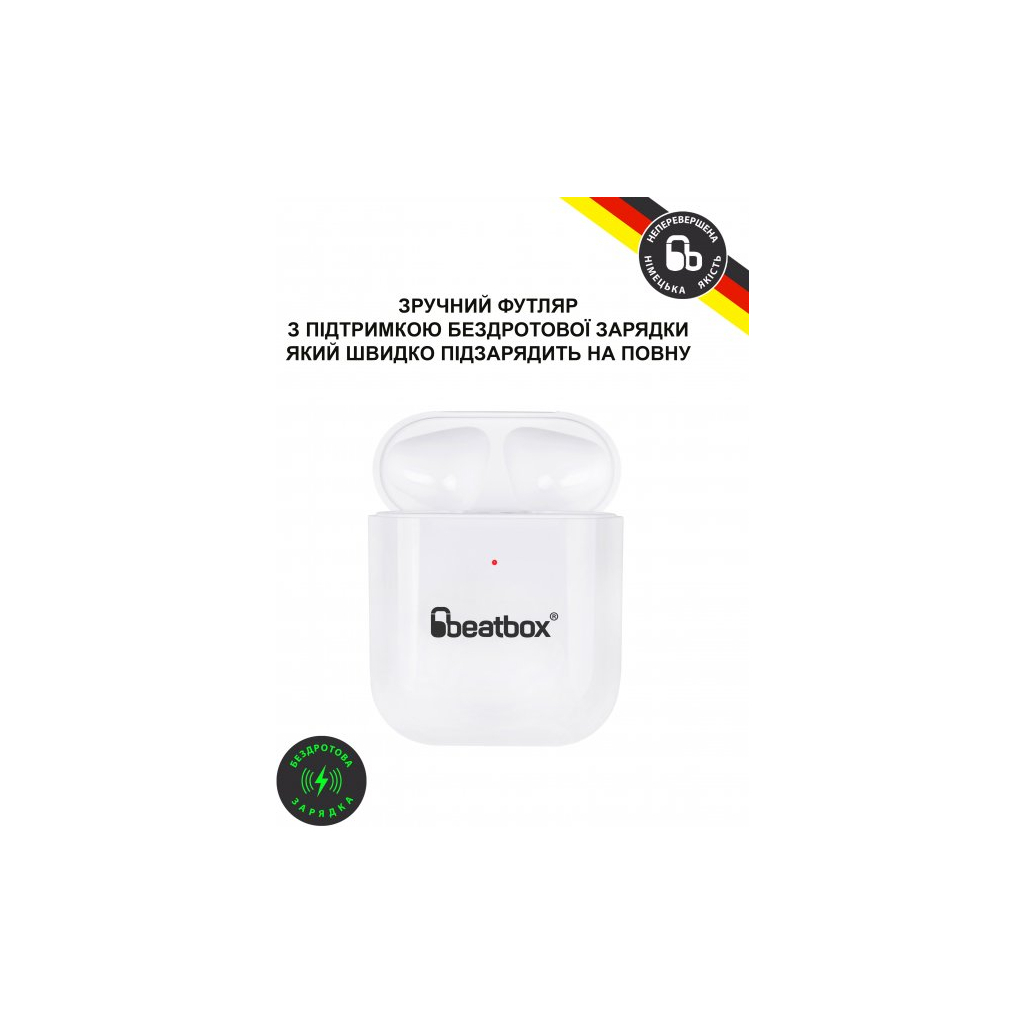 Навушники BeatBox PODS AIR 2 Wireless Charging White (bbpair2wcw) - зображення 5