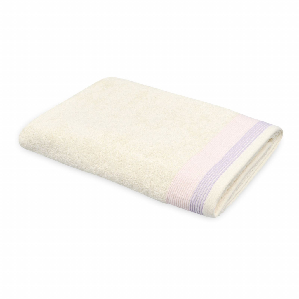 Рушник Home Line махровий Lotus кремовий 68х128 см (118322) - зображення 1