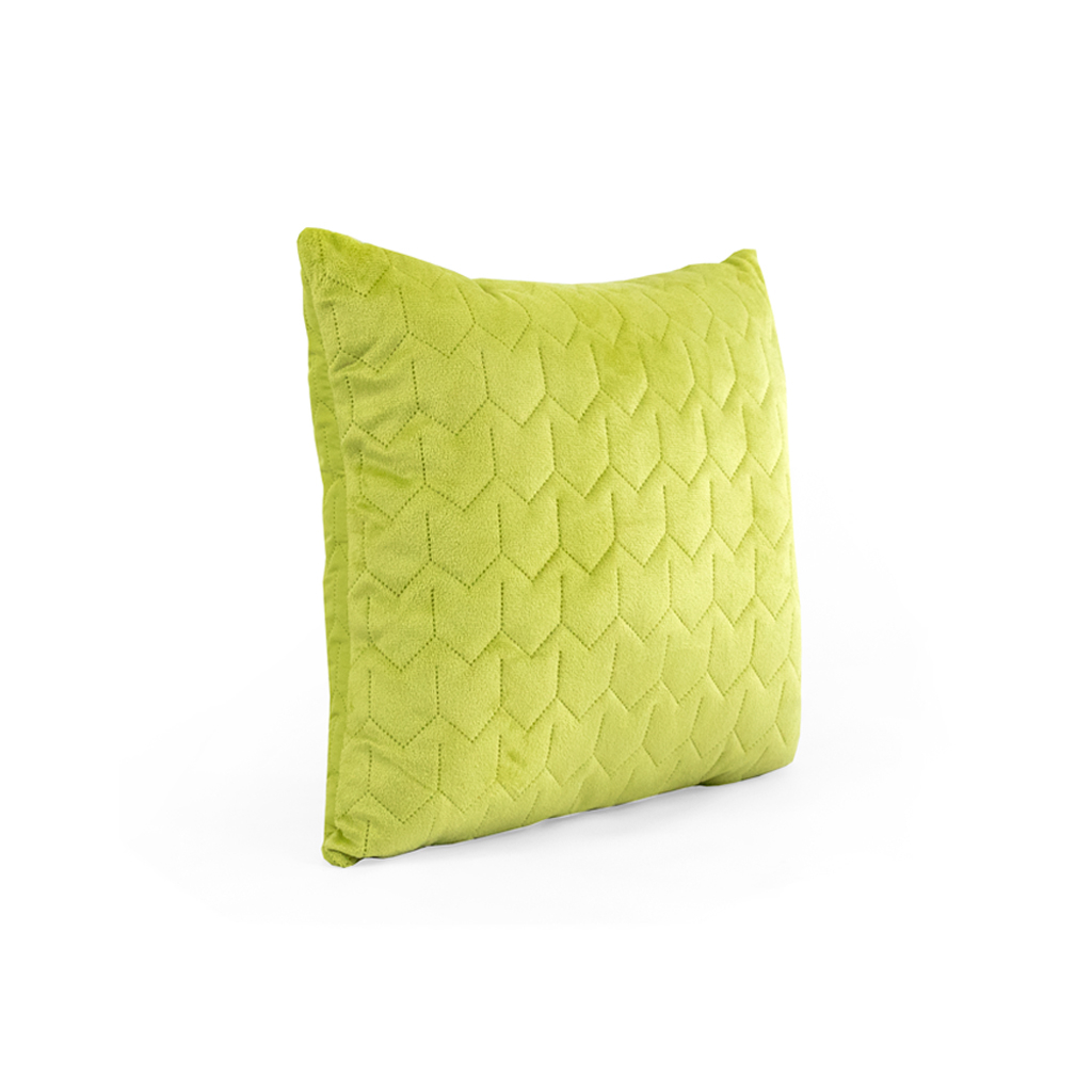 Подушка Руно декоративна Velour Green banana 40х40 (311.55_Green banana) - зображення 1