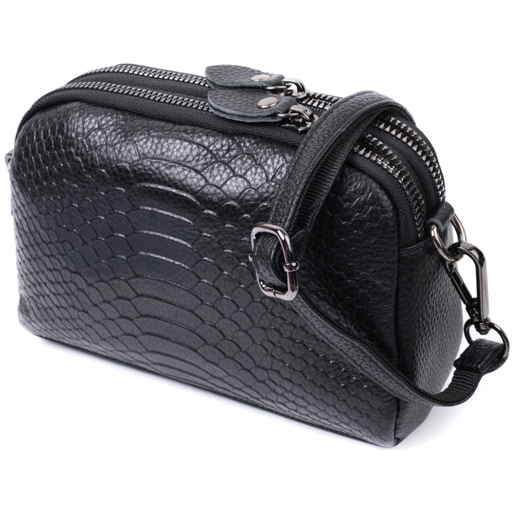 Сумка Vintage З натуральної шкіри Чорна (22799) - зображення 1