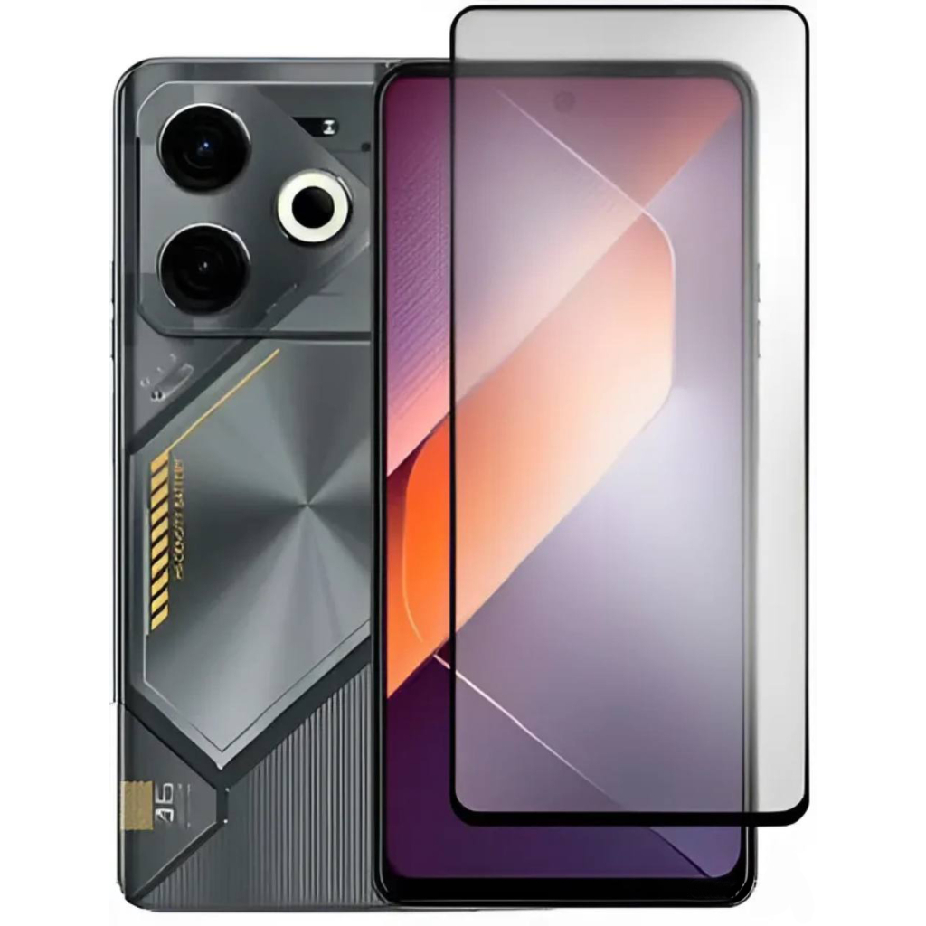 Скло захисне BeCover Tecno POVA 6 (LI7) Black (711580) - зображення 2