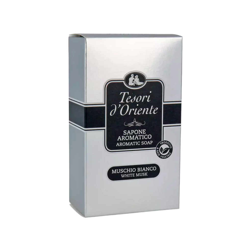 Тверде мило Tesori d'Oriente Білий мускус Парфумоване 125 г (8008970055169) - изображение 2