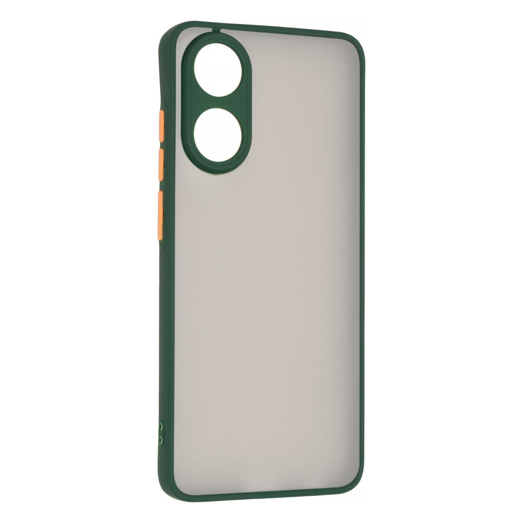 Чохол до мобільного телефона Armorstandart Frosted Matte OPPO A78 4G Dark Green (ARM72407) - зображення 1