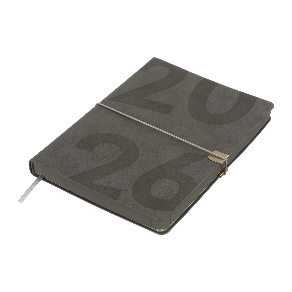 Тижневик Buromax датований 2026 BEST, А5 сірий (BM.2126-09) - зображення 3